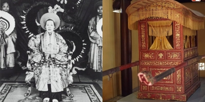 Cận cảnh chiếc kiệu của Đức Từ Cung trong 'Tử Cấm Thành' Huế: Xịn hơn nhiều so với phim cổ trang Trung Quốc