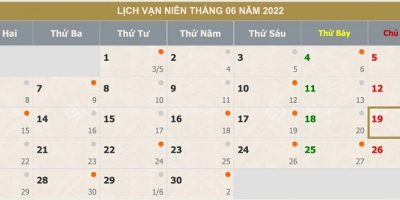 Ngày của Cha năm 2022 là ngày bao nhiêu dương lịch?