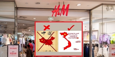 CĐM Việt Nam phẫn nộ kêu gọi 'tẩy chay' H&M vì pha lật mặt công nhận 'đường lưỡi bò' là của Trung Quốc