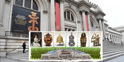 Google Doodle đổi giao diện kỷ niệm 151 năm ngày thành lập Viện bảo tàng Mỹ thuật Metropolitan