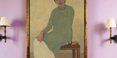 Bức tranh sơn dầu 'Chân dung Madam Phương' họa sĩ Mai Trung Thứ đạt giá 'gõ búa' 3,1 triệu USD tại phiên đấu giá ở Hong Kong