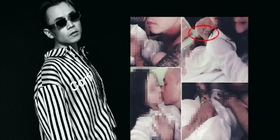 Cõi mạng lại xôn xao loạt ảnh 'gần gũi' có hình xăm trên cơ thể nghi của Binz và bồ cũ