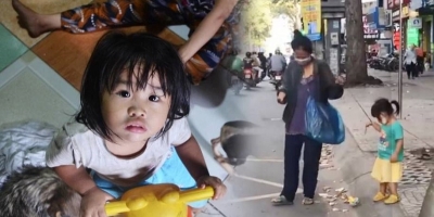 Những mảnh đời cùng cực đằng sau hình ảnh bé gái 2 tuổi bị buộc dây dắt đi bán vé số ở Sài Gòn