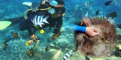 HLV lặn dành cả thanh xuân nhặt rác dưới đáy đại dương, đưa hoạt động ý nghĩa này vào giáo trình giảng dạy