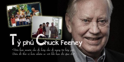 “Nhà vô địch” từ thiện Chuck Feeney: Hãy cho đi khi bạn còn sống