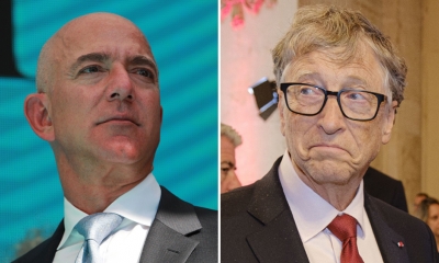 Điểm chung bất ngờ của hai tỷ phú Bill Gates và Jeff Bezos: Đều thích xắn tay rửa bát