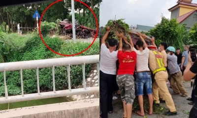Hiện trường vụ tai nạn kinh hoàng do va chạm với xe ben ở Bắc Ninh, nghi có 1 Youtuber tử vong