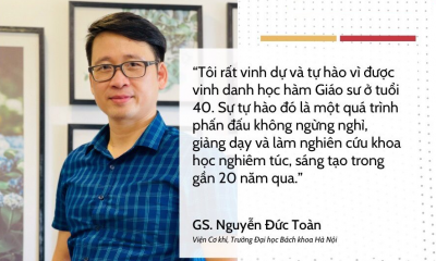 Vị giáo sư trẻ nhất nhì Việt Nam Nguyễn Đức Toàn: 23 tuổi bắt đầu đi dạy, 40 tuổi được phong hàm Giáo sư
