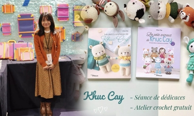Mẹ bỉm sữa qua Pháp định cư, tự học móc len rồi viết sách, trở thành tác giả nổi tiếng lúc nào không hay