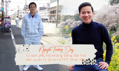 Hành trình vượt khó của anh phụ hồ không bằng đại học trở thành quản lý dự án ở FPT Nhật Bản Nguyễn Trường Duy