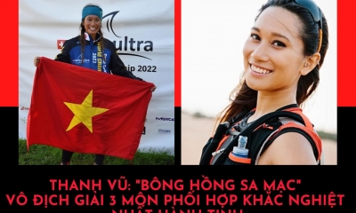 VĐV Thanh Vũ: 'Cô gái thép' xuất sắc vô địch giải 3 môn phối hợp khắc nghiệt nhất hành tinh