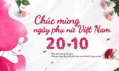 Những mẫu thiệp chúc mừng Ngày Phụ nữ Việt Nam 20/10/2022 đẹp nhất