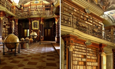 Có gì bên trong thư viện Klementinum - kiệt tác của kiến trúc Phục Hưng