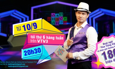 Lịch phát sóng chương trình 'Vua tiếng Việt' trên VTV3 mới nhất