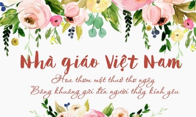 Những lời chúc mừng ngày Nhà giáo Việt Nam 20/11 sâu sắc nhất