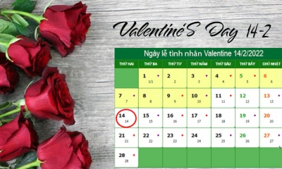 Valentine 2022 là ngày bao nhiêu âm lịch?