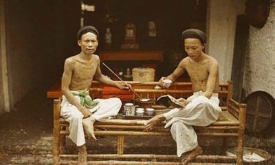 Những bức ảnh màu tuyệt đẹp về đời sống con người Việt 100 năm trước