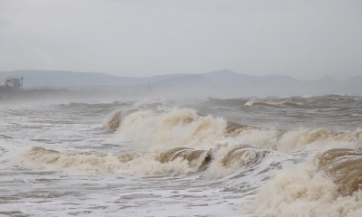 Vị trí và đường đi của áp thấp nhiệt đới sáng 26/10: Áp sát biển Khánh Hòa - Ninh Thuận, giật cấp 9