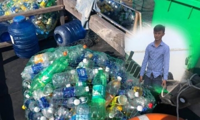 Chàng ngư dân xứ Huế nặng lòng với biển khơi và ý tưởng biến rác đại dương thành thuyền chống lụt cho người nghèo