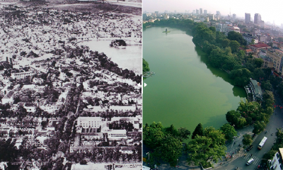 Bờ hồ Hoàn Kiếm cách đây 130 năm trông như thế nào?