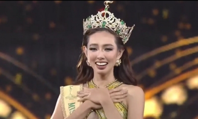 Thùy Tiên trở thành tân Hoa hậu Hoà bình thế giới 2021