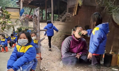 Giấc mơ sau mái nhà sàn của bé gái 9 tuổi: “Em muốn làm bác sĩ để chữa mắt cho mẹ'