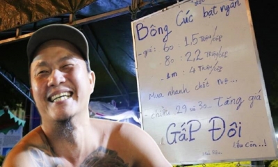 Anh Minh Râu 'lấn sân' sang bán hoa Tết với content 'cưng xỉu': Chốt lẹ kẻo chiều 29 tăng giá gấp đôi