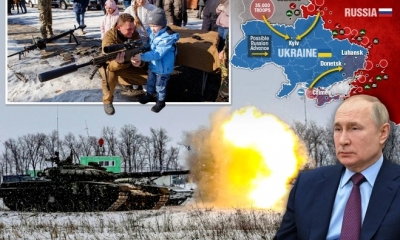Những mốc thời gian quan trọng từ ngày Nga đưa quân áp sát Ukraine đến khi chiến sự nổ ra