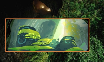 Hôm nay Google Doodle tôn vinh hang Sơn Đoòng - hang động tự nhiên lớn nhất thế giới