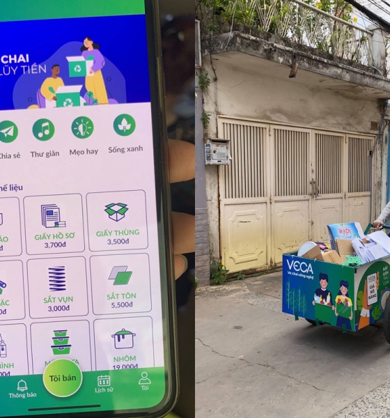 Startup xanh độc đáo thời 4.0: Ứng dụng 've chai công nghệ' dành cho người thu mua đồng nát