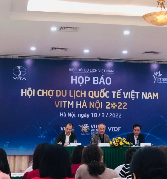 Họp báo Hội chợ Du lịch quốc tế Việt Nam VITM Hà Nội 2022 