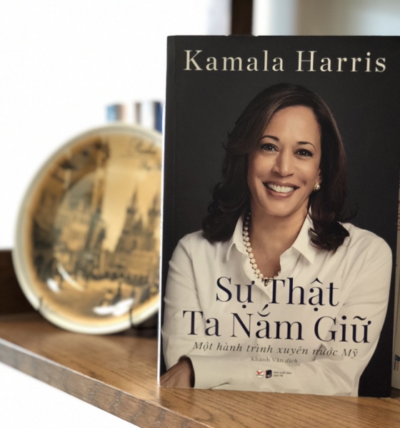 Cuối hồi ký 'Sự thật ta nắm giữ' và những góc nhìn thú vị về cuộc đời của phó Tổng thống Mỹ Kamala Harris