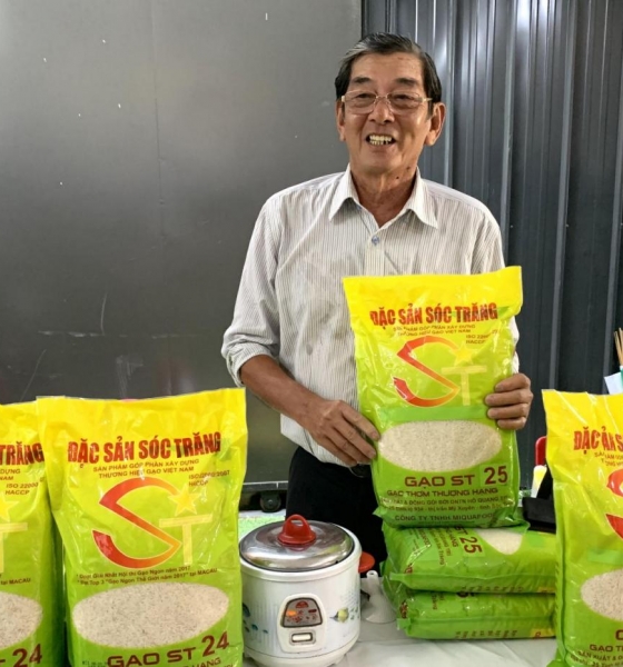 Giống gạo ngon nhất thế giới của Việt Nam bị 4 doanh nghiệp tại Mỹ đăng ký thương hiệu