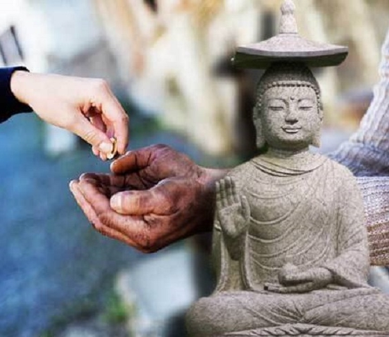  Câu chuyện Phật giáo 'Người ăn xin' và lời Phật dạy về cho và nhận