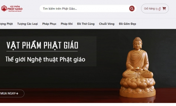VatphamPhatgiao.com: Điểm kinh doanh lợi lạc theo lời Phật dạy cho tín đồ Phật tử