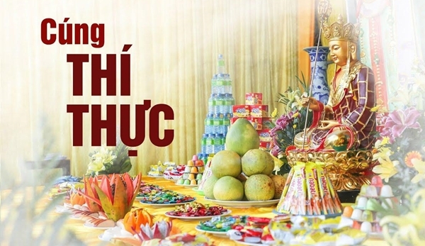 cách cúng thí thực tại nhà