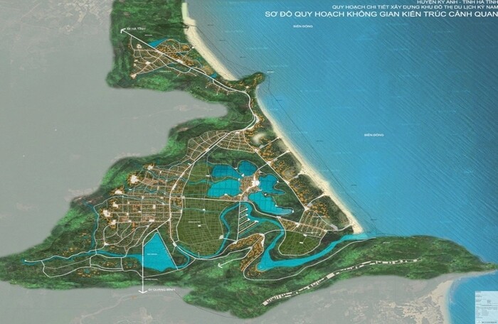Công ty Vịnh Nha Trang muốn làm dự án khu đô thị du lịch 4.000 tỷ tại Hà Tĩnh