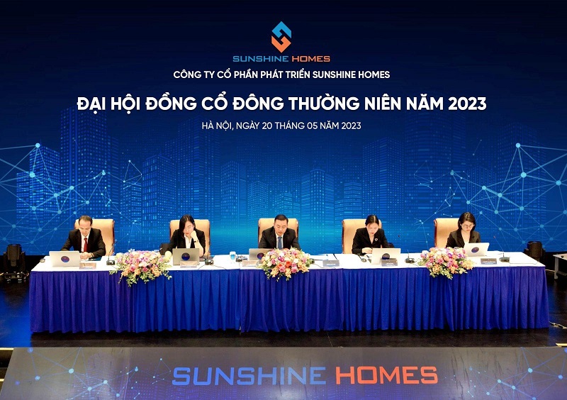 ĐHĐCĐ Sunshine Homes: Tập trung phát triển các dự án lớn tại Hà Nội và TP.HCM