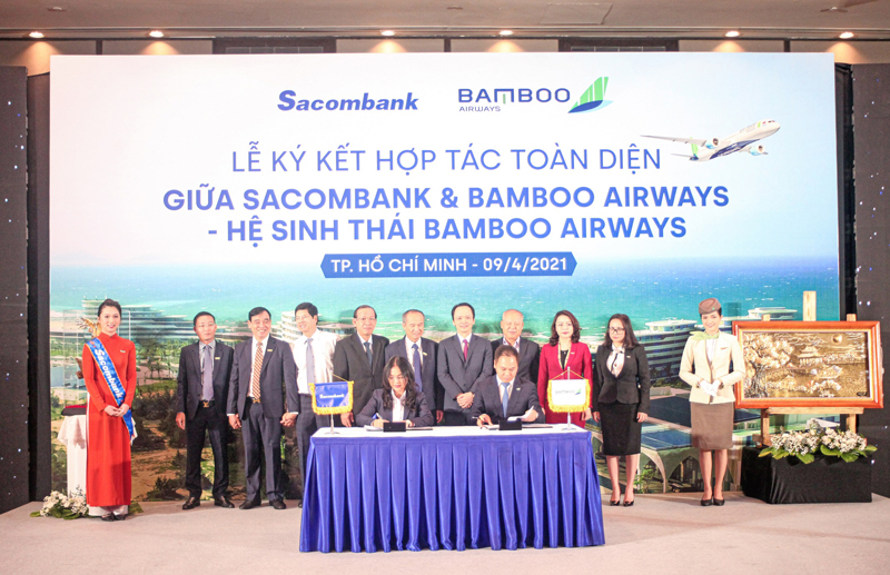 Sacombank của đại gia Dương Công Minh và Bamboo Airways thành đối tác chiến lược