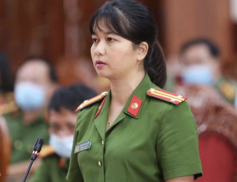 Bà Ksor H'Bơ Khắp giữ chức Phó giám đốc Công an tỉnh Gia Lai