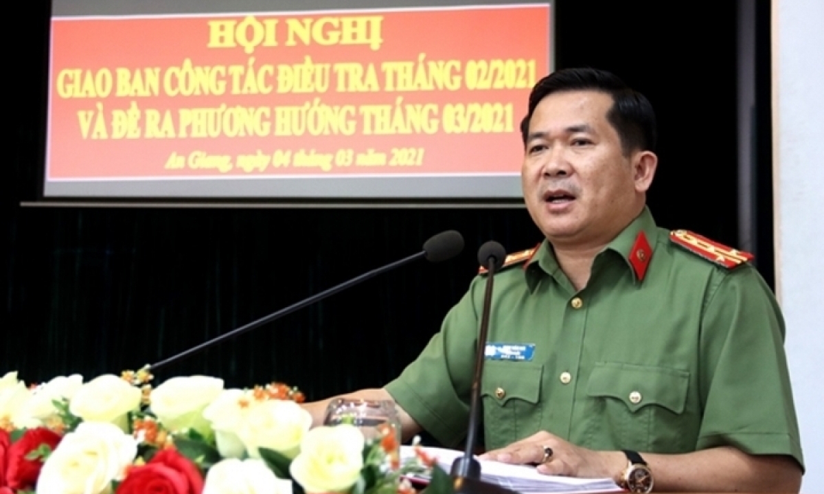 Đại tá Đinh Văn Nơi giữ chức Giám đốc Công an tỉnh Quảng Ninh