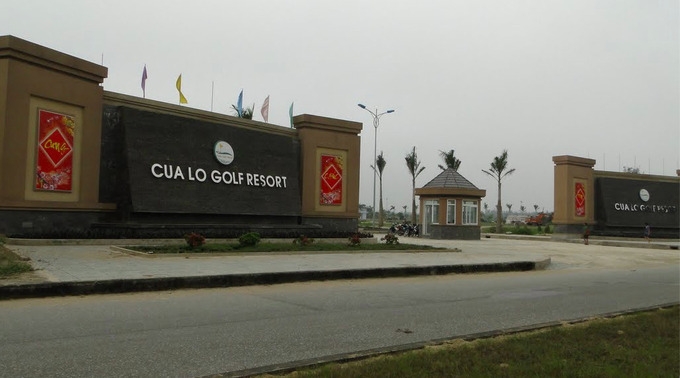 Nghệ An: Đề nghị thu hồi 15,2ha đất ven biển của Công ty Cổ phần Golf biển Cửa Lò