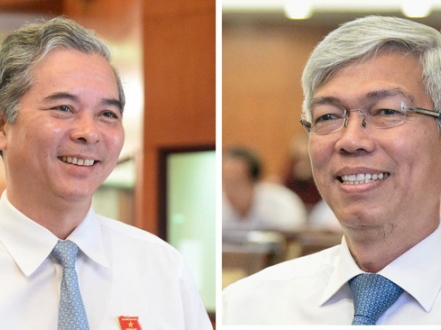 Ông Võ Văn Hoan và ông Ngô Minh Châu làm phó chủ tịch UBND TP.HCM