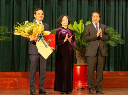 Ông Trần Lưu Quang làm Bí thư Thành ủy Hải Phòng