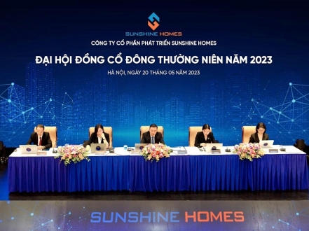 ĐHĐCĐ Sunshine Homes: Tập trung phát triển các dự án lớn tại Hà Nội và TP.HCM