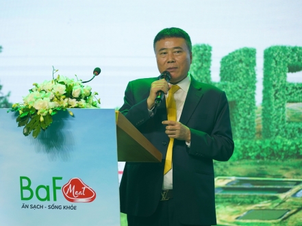 Chủ tịch BAF Trương Sỹ Bá: 'Tôi khẳng định thịt heo ăn chay ngon số 1 Việt Nam