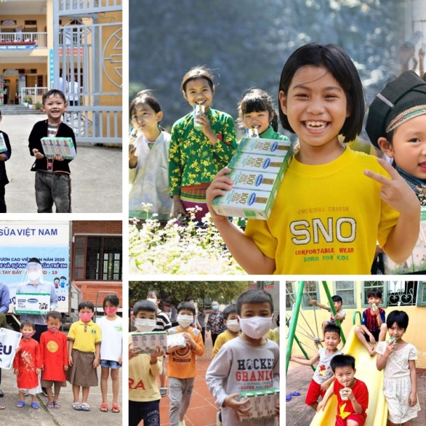 Vinamilk tiếp nối chiến dịch 'Bạn khỏe mạnh, Việt Nam khỏe mạnh'