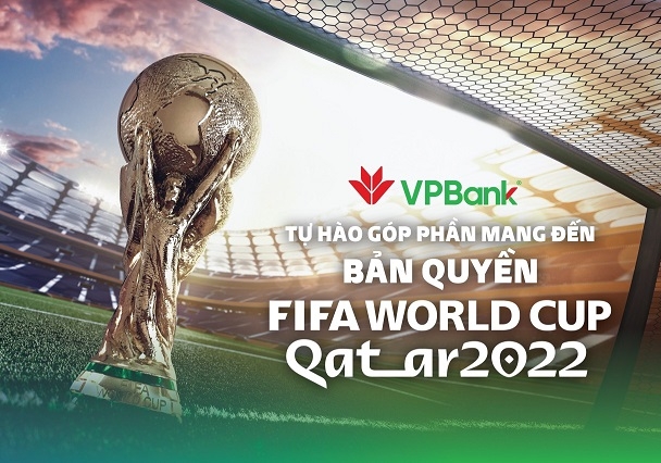 VPBank chi 100 tỷ đồng cho bản quyền World Cup 2022