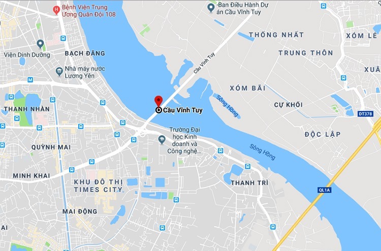 Hà Nội sắp làm cầu Vĩnh Tuy mới