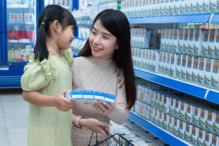 Các nhãn hiệu từ Vinamilk “phủ sóng” Top 10 thương hiệu sữa và sản phầm từ sữa được chọn mua nhiều nhất